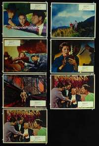 e201 39 STEPS 7 Eng/Italy movie lobby cards '60 Kenneth More, Taina Elg