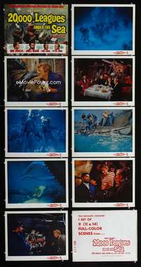 e019 20,000 LEAGUES UNDER THE SEA 9 movie LCs R63 Jules Verne