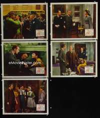 e470 CLUNY BROWN 5 movie lobby cards '46 Charles Boyer, Jennifer Jones