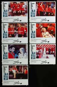 e228 CONDUCT UNBECOMING 7 movie lobby cards '75 Susannah & Michael York