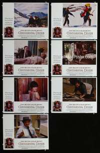 e230 CONTINENTAL DIVIDE 7 movie lobby cards '81 John Belushi, Apted