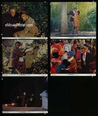 e474 DEADFALL 5 color 11x14 movie stills '68 Michael Caine, Ralli