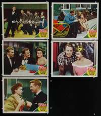 e478 DUCHESS OF IDAHO 5 movie lobby cards '50 sexy Esther Williams!