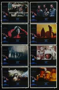 e060 ET 8 movie lobby cards '82 Steven Spielberg, John Alvin artwork!