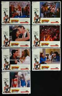 e238 FAST TIMES AT RIDGEMONT HIGH 7 movie lobby cards '82 Sean Penn