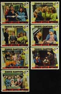 e242 FORTY LITTLE MOTHERS 7 movie lobby cards '40 Eddie Cantor