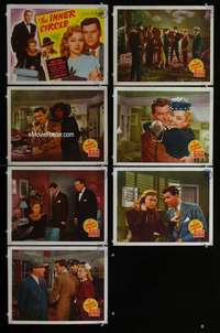 e260 INNER CIRCLE 7 movie lobby cards '46 Adele Mara, Warren Douglas