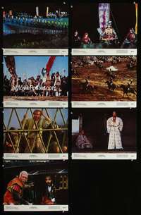 e263 KAGEMUSHA 7 color 11x14 movie stills '80 Akira Kurosawa, Samurai!