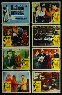 e101 LAST ANGRY MAN 8 movie lobby cards '59 Paul Muni, David Wayne