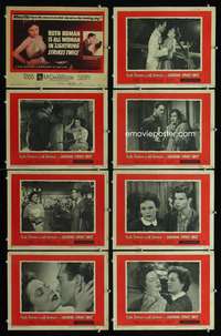 e107 LIGHTNING STRIKES TWICE 8 movie lobby cards '51 bad Ruth Roman!