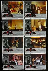 e111 LOVE AT FIRST BITE 8 movie lobby cards '79 Dracula, vampires!