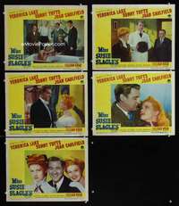 e510 MISS SUSIE SLAGLE'S 5 movie lobby cards '46 sexy Veronica Lake!