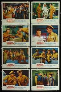 e123 MISTER ROBERTS 8 movie lobby cards '55 Henry Fonda, James Cagney