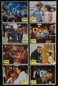 e128 MURPHY'S ROMANCE 8 movie lobby cards '85 Sally Field, James Garner