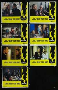 e283 NETWORK 7 movie lobby cards '76 Paddy Cheyefsky, William Holden