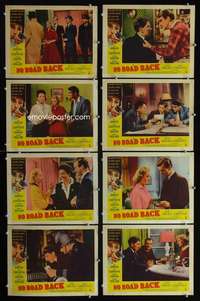 e138 NO ROAD BACK 8 movie lobby cards '57 English Margaret Rawlings!