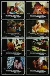 e144 PASSENGER 8 movie lobby cards '75 Jack Nicholson, Antonioni