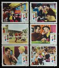 e408 PEPE 6 movie lobby cards '61 Cantinflas, all-star cast comedy!