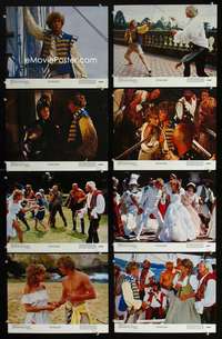 e147 PIRATE MOVIE 8 color 11x14 movie stills '82 Kristy McNichol, Chris Atkins