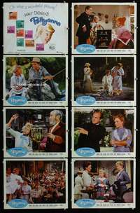 e148 POLLYANNA 8 movie lobby cards '60 Hayley Mills, Jane Wyman