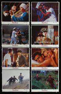e153 PURPLE HEARTS 8 movie lobby cards '84 Ken Wahl, Cheryl Ladd