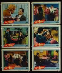 e415 PUSHER 6 movie lobby cards '59 Harold Robbins early drug movie!
