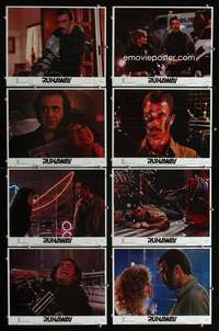 e162 RUNAWAY 8 movie lobby cards '84 Tom Selleck, Gene Simmons!