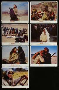 e300 SAHARA 7 movie lobby cards '84 Brooke Shields in the desert!