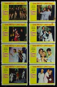 e165 SCARED STIFF 8 movie lobby cards '53 Dean Martin, Jerry Lewis