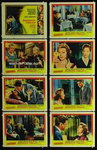e169 SEPARATE TABLES 8 movie lobby cards '58 Rita Hayworth, Lancaster