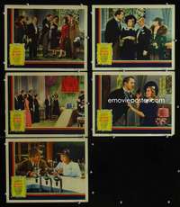 e529 SERVICE DE LUXE 5 movie lobby cards '38 Constance Bennett, Price