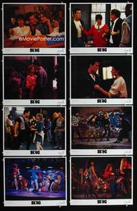 e172 SING 8 movie lobby cards '89 Lorraine Bracco teaches teen punks!