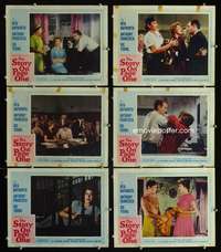 e425 STORY ON PAGE ONE 6 movie lobby cards '60 Rita Hayworth, Franciosa