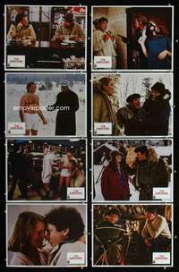 e180 SURVIVORS 8 movie lobby cards '83 Walter Matthau, Robin Williams