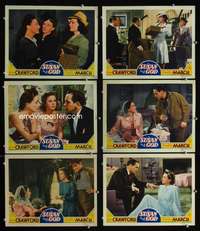 e426 SUSAN & GOD 6 movie lobby cards '40 Joan Crawford, Fredric March