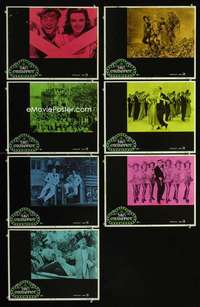 e308 THAT'S ENTERTAINMENT 7 movie lobby cards '74 classic scenes!