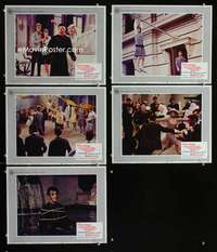 e542 THOROUGHLY MODERN MILLIE 5 movie lobby cards '67 Julie Andrews