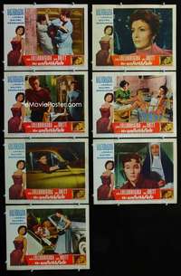 e313 UNFAITHFULS 7 movie lobby cards '60 Gina Lollobrigida, May Britt