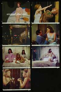 e315 VALLEY OF THE DOLLS 7 color 11x14 movie stills '67 Sharon Tate