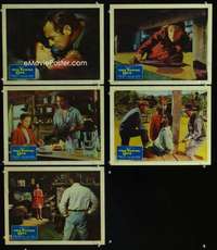 e555 YOUNG ONE 5 movie lobby cards '61 Luis Bunuel vs Mexican racism!