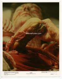 h286 ALIEN commercial poster '79 incredible stomach scene!
