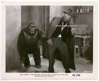 h678 APE MAN 8x10 movie still R49 Bela Lugosi with gorilla!