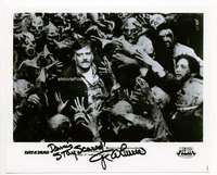 h082 DAY OF THE DEAD signed candid 8x10 movie still '85 George Romero