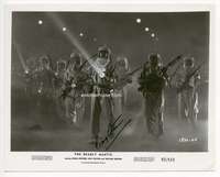 h086 DEADLY MANTIS signed 8x10 movie still '57 by Craig Stevens!