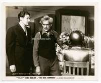 h733 DEVIL COMMANDS 8x10 movie still '41 Boris Karloff w/funky robot!