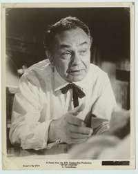 h860 SEVEN THIEVES 8x10 movie still '59 Edward G. Robinson close up!