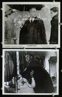 h989 RETURN OF THE FLY 2 8x10 movie stills R62 Vincent Price, sci-fi!
