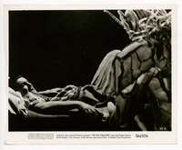 h861 SHE-CREATURE 8x10 movie still '56 monster attacks guy on bed!