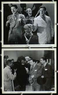 h994 ZOMBIES ON BROADWAY 2 8x10 movie stills '44 ape & skeleton!