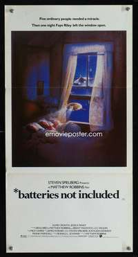 h151 BATTERIES NOT INCLUDED Australian daybill movie poster '87 Spielberg